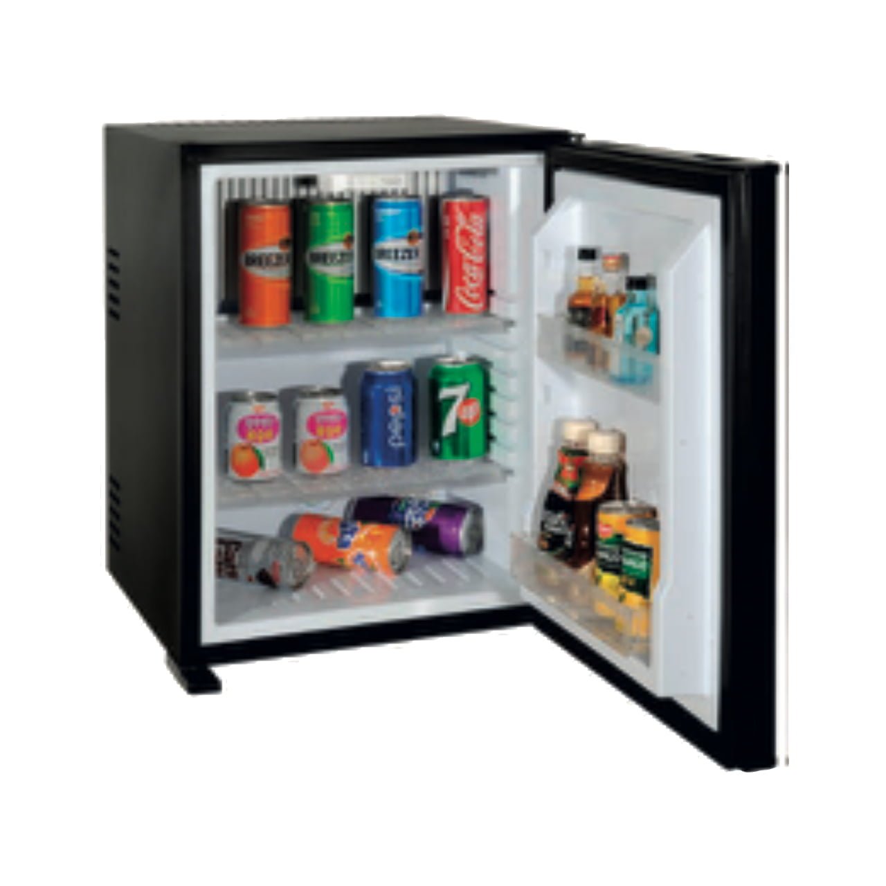 silent absorption mini bar 40L open door interior storage