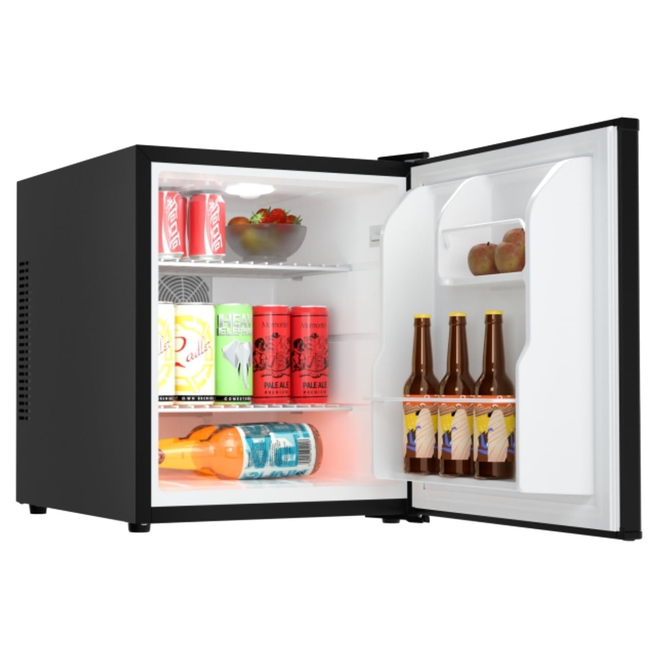 silent mini bar 23L open door interior storage
