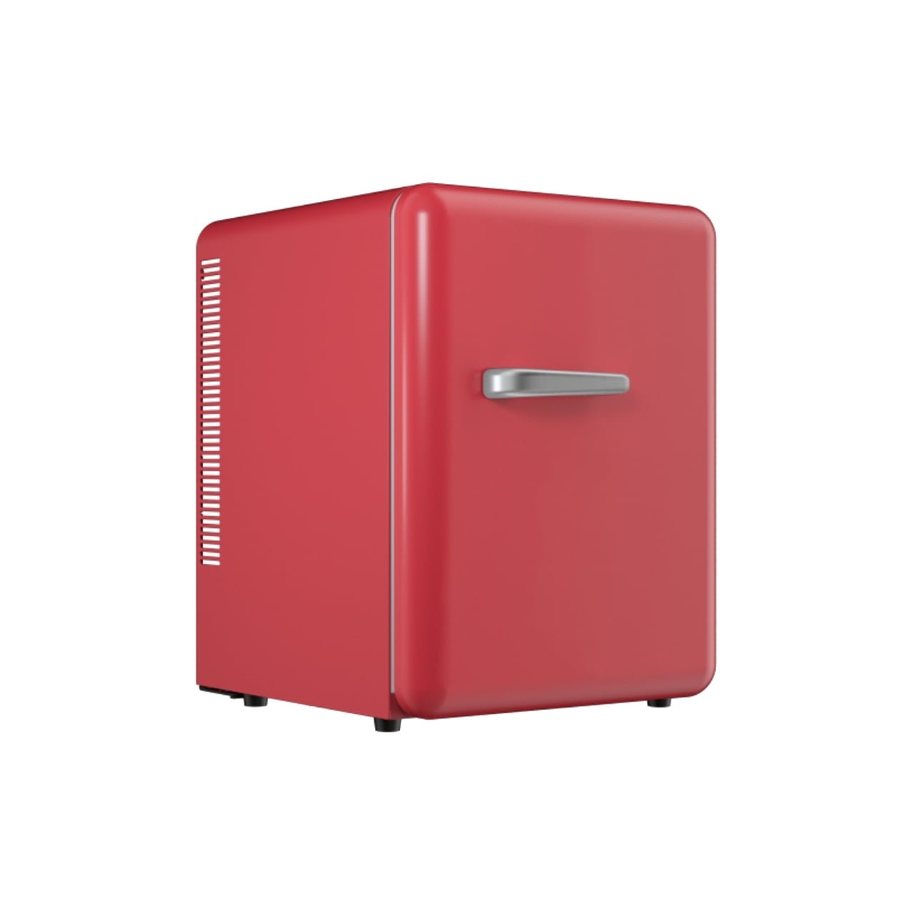 silent retro mini bar 31L red thermoelectric fridge